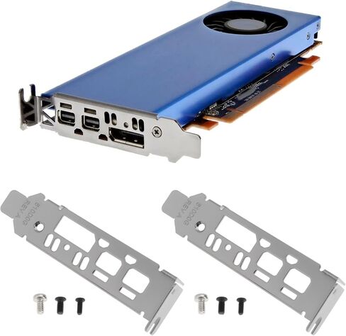 2X Computer Graphics Card Low Profile Bracket Compatible with AMD Radeon Pro WX2100 WX3100 in Saudi Arabia