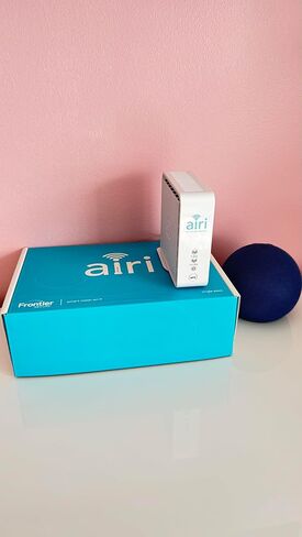 Smart Mesh WiFi Extender - Frontier Secure Air 4920 - Dual Band WiFi Booster مع منافذ Ethernet | 802.11ac WiFi 5 Mesh Extender للتغطية المنزلية بأكملها ، سهلة إعداد WPS in Kuwait