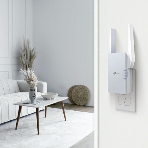 TP-Link RE515X AX1500 WIFI 6 Range Extender W/Ethernet Port | 1.5g مزدوج النطاق اللاسلكي مكبر لمكبر مكرر | ما يصل إلى 1800 متر مربع. قدم ، 64 جهاز | داعم إشارة الإنترنت | إعداد التطبيق | Easymesh متوافق in Saudi Arabia