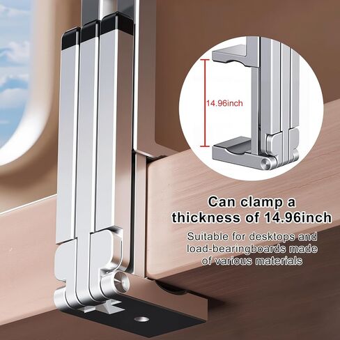 Aluminium Mini Magnetic Phone Tripod for iPhone & MagSafes,Magnetic Tripod for iPhone 16/15/14/13/12 Plus Pro Max Series,1/4" Screw，360° Adjustable Magic Clip Folding Magnetic Phone Stand in Saudi Arabia
