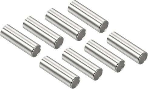 PATIKIL Inline Axle Bearing Spacers, 8 Pack Skates Speed Spacer Hardware Aluminum for 6mm Axle Roller, Silver in Saudi Arabia