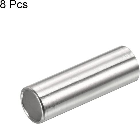 PATIKIL Inline Axle Bearing Spacers, 8 Pack Skates Speed Spacer Hardware Aluminum for 6mm Axle Roller, Silver in Saudi Arabia