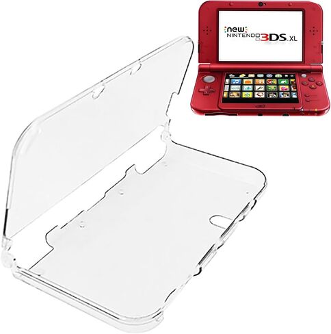 OSTENT Protective Clear Crystal Hard Guard Case Cover Skin Shell for Nintendo 3DS XL LL Color Clear White in Saudi Arabia