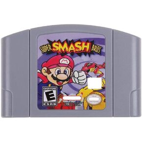 Reproduction Game Card Cartridge Super Smash Bros N64 for Nlntend0 Retro Console US Version in Saudi Arabia