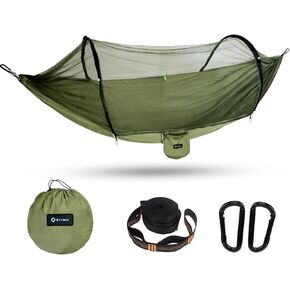 Hammock with Mosquito Net - Lightweight, Portable, 1 Person Hammock - for Camping, Hiking, Backpacking, Travel, a Festival, or The Beach in Saudi Arabia