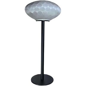 Speaker Floor Stand is Compatible with Bowers&Wilkins Formation Wedge Speakers Made of Aluminum Alloy Material Using Screws to fix The Audio, Hidden Power Cord Design (Black Single) in Saudi Arabia