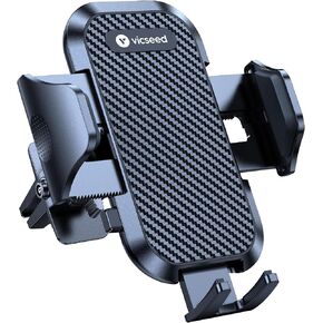 VICSEED [2025 Upgrade Ultra Stable Car Phone Holder Mount [Never Fall Off & Won't Break] Universal Air Vent Phone Mount for Car Easy Clamp Phone Holders for Your Car for iPhone 16 Pro Max 15 14 13 12 in Saudi Arabia