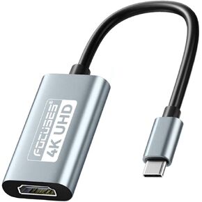 يركز USB C إلى محول HDMI 4K Thunderbolt 3/4 متوافق - وضع DP ALT مطلوب لـ MacBook/Surface/Galaxy in Kuwait