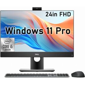 Dell Optiplex 7490 All in One Desktop PC ، 23.8in FHD (1920 × 1080) AIO Computer ، 10th Gen Core I5-10500 (حتى 4.5 جيجا هرتز) ، ذاكرة الوصول العشوائي 16 جيجابايت ، 512 جيجا بايت SSD ، HDMI ، Windows 11 Pro (متجدد) in Saudi Arabia