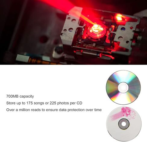 أقراص CD R فارغة ، قرص مسجل 700 ميجابايت 52x ، أقراص مضغوطة فارغة لحرق بيانات الصور الرقمية (10pcs) in Saudi Arabia
