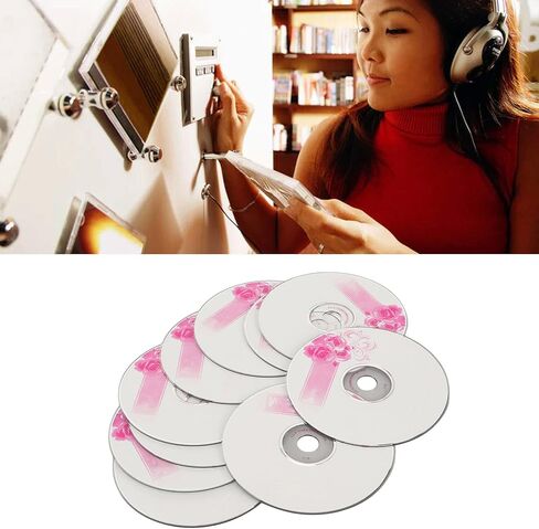 أقراص CD R فارغة ، قرص مسجل 700 ميجابايت 52x ، أقراص مضغوطة فارغة لحرق بيانات الصور الرقمية (10pcs) in Saudi Arabia