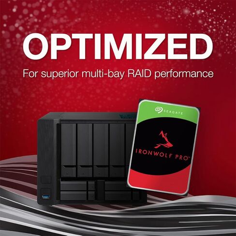 Seagate IronWolf Pro SATA III 3.5" Internal NAS Hard Drive, 2-Pack - 24TB in Saudi Arabia