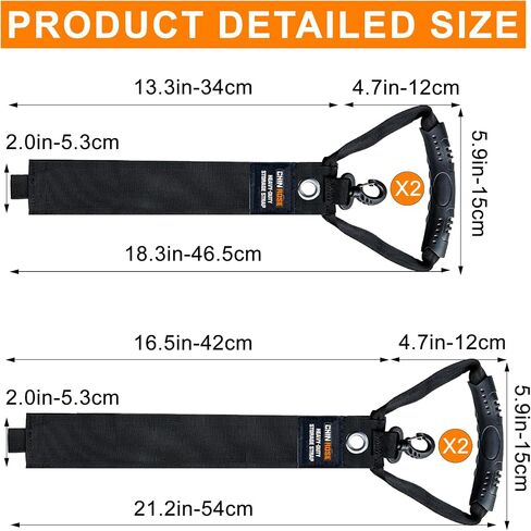 Extension Cord Organizer, 2 PCS Extension Cord Hanger with 5 Slots, Extension Cord Holder, Garage Garden Storage Straps for Cable, Hose, Rope, Tool in Saudi Arabia