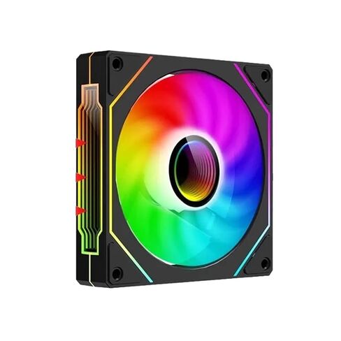 Computer Case Fan 12V 92mm ARGB 4-pin PWM Cooling Fan(BK 1PC) in Saudi Arabia