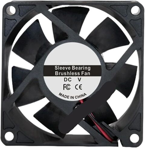 70 * 70 * 25mm DC5V 12V 24V CPUT CPU FAN (5V 2468RPM) in Kuwait
