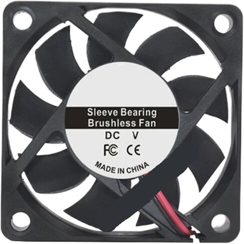 DC12V 60x60x15mm مشعال الحاسوب مروحة التبريد 2Pin (24V 4200 دورة في الدقيقة) in Saudi Arabia