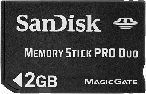 Sandisk 2 GB MemoryStick Pro Duo (SDMSPD-2048-A11 ، حزمة البيع بالتجزئة) in Saudi Arabia