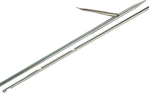 Cressi Sub INOX Notch Speargun Shaft- Created with Stainless Steel: Designed in Italy in Saudi Arabia