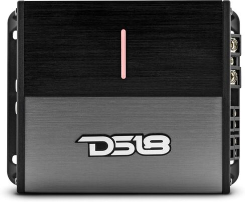 DS18 ION1000.4D Compact Full Range Class D 4 Channel Amplifier 4 X 150 Watts RMS @ 4 OHM - Silver/Black (Renewed) in Saudi Arabia