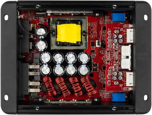 DS18 ION1000.4D Compact Full Range Class D 4 Channel Amplifier 4 X 150 Watts RMS @ 4 OHM - Silver/Black (Renewed) in Saudi Arabia
