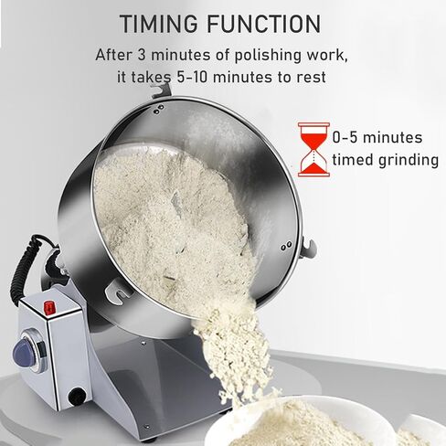 Commercial Machine,Electric Grain Grinder - Commercial Spice Grinder Mill Powder Machine, Dry Feed Mill for Herb Spice Pepper Coffee Corn, for Kitchen Home and Commercial,1000g (1000g) in Saudi Arabia