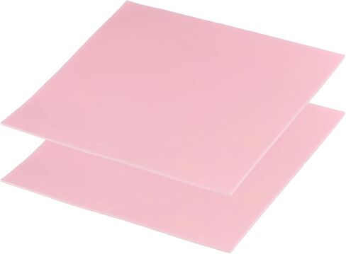 PATIKIL Thermal Pads 100x100x1mm, 2 Pack Silicone Cooling Thermal Pad for CPU GPU IC PCIe M.2 2280 SSD NVMe Heatsink, Pink in Saudi Arabia