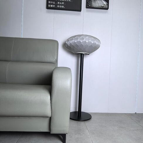 Speaker Floor Stand is Compatible with Bowers&Wilkins Formation Wedge Speakers Made of Aluminum Alloy Material Using Screws to fix The Audio, Hidden Power Cord Design (Black Single) in Saudi Arabia