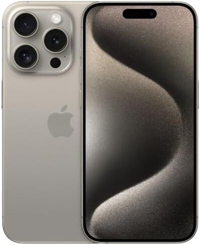 Apple iPhone 15 Pro Max ، 512 جيجابايت ، التيتانيوم الطبيعي - غير مقفل (متجدد) in Saudi Arabia