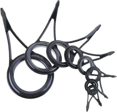 Fishing Rod Guides Sets, Rod Repair Kit Spinning Guides Tip, Fishing Repair Tool in Saudi Arabia
