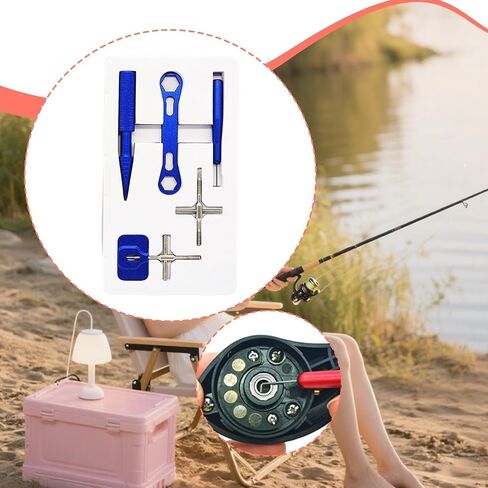 YIJU Fishing Reel Repair Tool Kit Sturdy Metal Bearing Maintainer Multifunction Portable Rod Accessory Bearing Tool Kit in Saudi Arabia