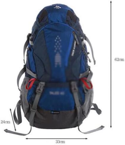 40L Mountaineering Backpack Travel Backpack Camping Hiking Sports Outdoor Bag Travel Rucksack(Black) in Saudi Arabia
