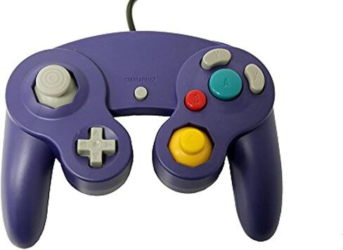 CES COMPAM COMPORD Controllers لـ Nintendo GC Gamecube Wii Blue in Saudi Arabia