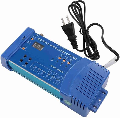 RE Modulator, UHF Modulator System, CVBS Inputs, Support NTSC, 136 Full Bands Channels, Plug and Play, Compatible with DA 8200 and DA 550 Series (US Plug) in Saudi Arabia