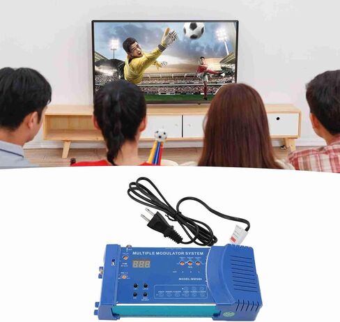 RE Modulator, UHF Modulator System, CVBS Inputs, Support NTSC, 136 Full Bands Channels, Plug and Play, Compatible with DA 8200 and DA 550 Series (US Plug) in Saudi Arabia