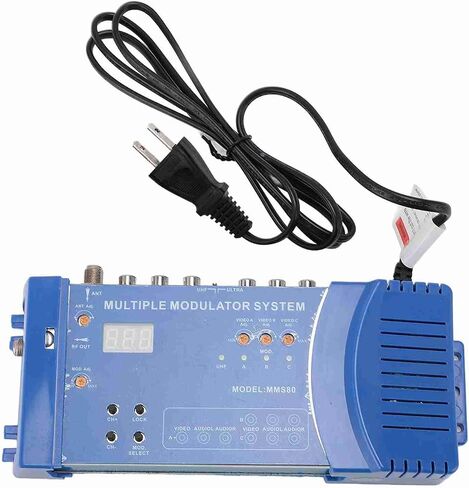 RE Modulator, UHF Modulator System, CVBS Inputs, Support NTSC, 136 Full Bands Channels, Plug and Play, Compatible with DA 8200 and DA 550 Series (US Plug) in Saudi Arabia