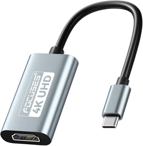 يركز USB C إلى محول HDMI 4K Thunderbolt 3/4 متوافق - وضع DP ALT مطلوب لـ MacBook/Surface/Galaxy in Kuwait