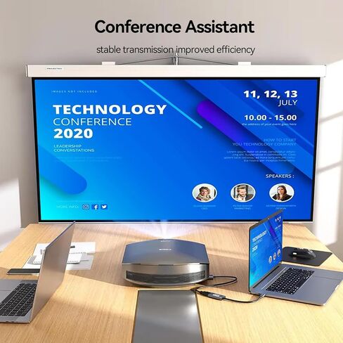 يركز USB C إلى محول HDMI 4K Thunderbolt 3/4 متوافق - وضع DP ALT مطلوب لـ MacBook/Surface/Galaxy in Kuwait