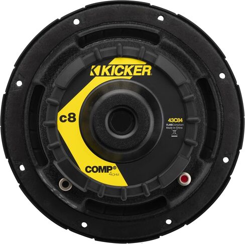 Kicker 43C84 Comp 8 "SPEWOOFER ، ملف صوت واحد ، 4 أوم (متجدد) in Saudi Arabia