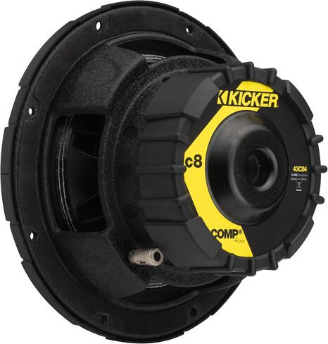 Kicker 43C84 Comp 8 "SPEWOOFER ، ملف صوت واحد ، 4 أوم (متجدد) in Saudi Arabia