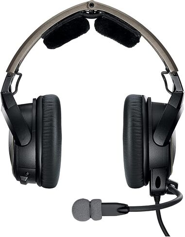 وسادات الأذن البديلة للروح لسماعات الرأس Bose Aviation X A10/A20 ، وسائد لسماعات الأذن مع جلد البروتين الناعم ، ورغوة عزل الضوضاء عالية الكثافة - أسود in Saudi Arabia