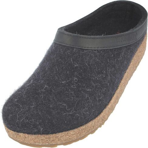 HAFLINGER GZL Clog - Charcoal, 36 in Saudi Arabia