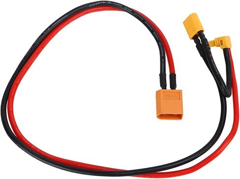 تكييف الأسلاك AWM14 Silicone Fireproof XT60 أنثى إلى XT30 90 درجة سلك التحويل للتكيف للشاحن in Saudi Arabia
