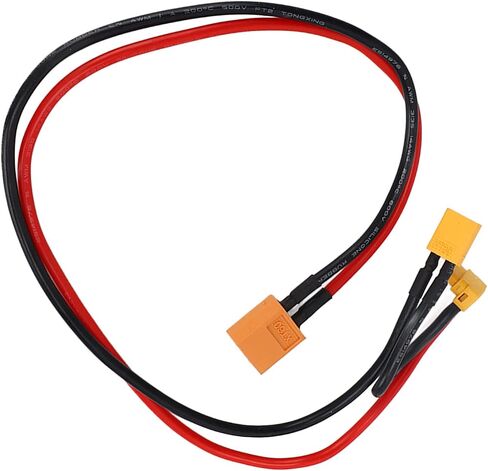 تكييف الأسلاك AWM14 Silicone Fireproof XT60 أنثى إلى XT30 90 درجة سلك التحويل للتكيف للشاحن in Saudi Arabia