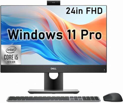 Dell Optiplex 7490 All in One Desktop PC ، 23.8in FHD (1920 × 1080) AIO Computer ، 10th Gen Core I5-10500 (حتى 4.5 جيجا هرتز) ، ذاكرة الوصول العشوائي 16 جيجابايت ، 512 جيجا بايت SSD ، HDMI ، Windows 11 Pro (متجدد) in Saudi Arabia