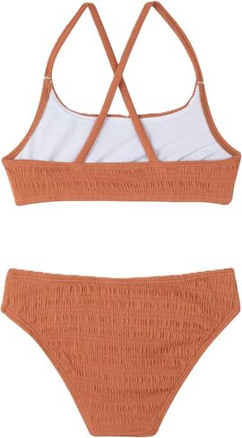 Gottex Kids Beach Day Criss Cross Strap Swim Set Swimwear Chlorine Fade Resistant and Built-in UPF UV 50+ Protection in Saudi Arabia