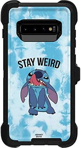 Skinit Skinit Phone Skin متوافق مع Defender Defender Galaxy S10 - ديزني ليلو المرخص رسميًا وتصميم غرزة الأناناس غرزة in Saudi Arabia