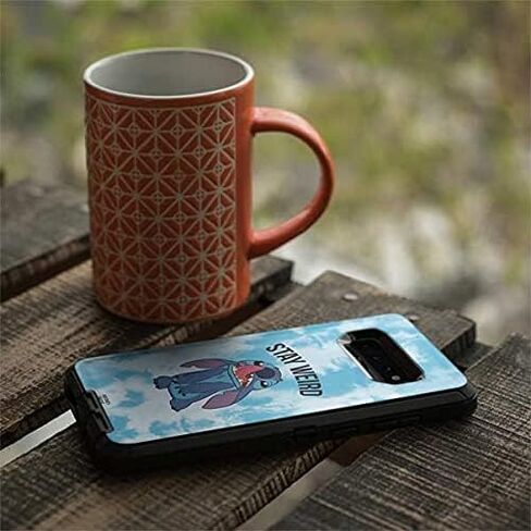 Skinit Skinit Phone Skin متوافق مع Defender Defender Galaxy S10 - ديزني ليلو المرخص رسميًا وتصميم غرزة الأناناس غرزة in Saudi Arabia