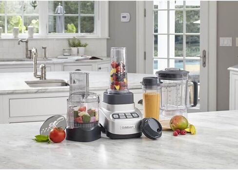 Cuisinart BFP650FR SMARTPOWER DUET BLENDER/FOOD POTECT - الفولاذ المقاوم للصدأ - (متجدد) in Kuwait