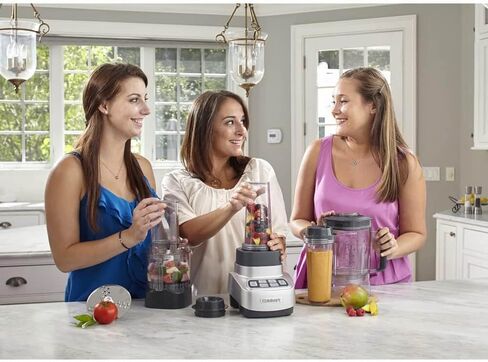 Cuisinart BFP650FR SMARTPOWER DUET BLENDER/FOOD POTECT - الفولاذ المقاوم للصدأ - (متجدد) in Kuwait