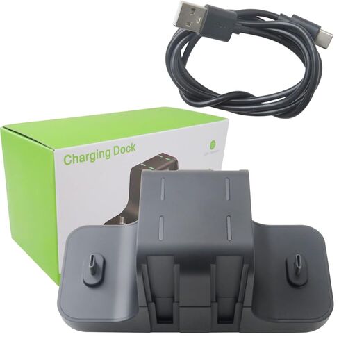 TalaBide New Black Charging Dock Replacement Compatible for Nintendo Switch Joy-Con Pro Controller, Multi-Charger for 4 Switch Joy-Cons and 2 Pro Controllers, with LED Indicators in Kuwait